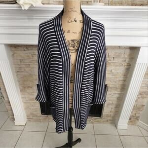SPLENDID striped‎ super soft oversized cardigan sweater size XS